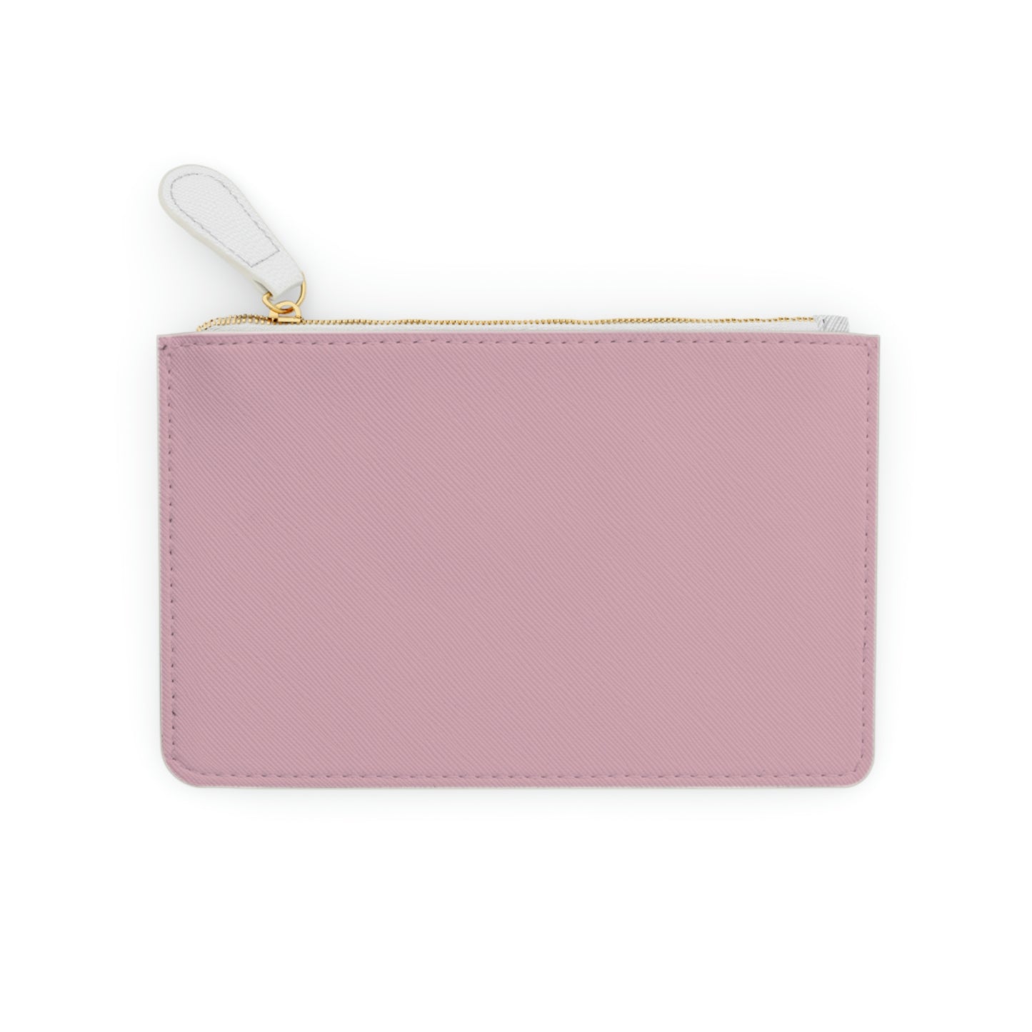 Michigan Upper Peninsula Mini Clutch Bag (Pink w/ Green UP Outline)