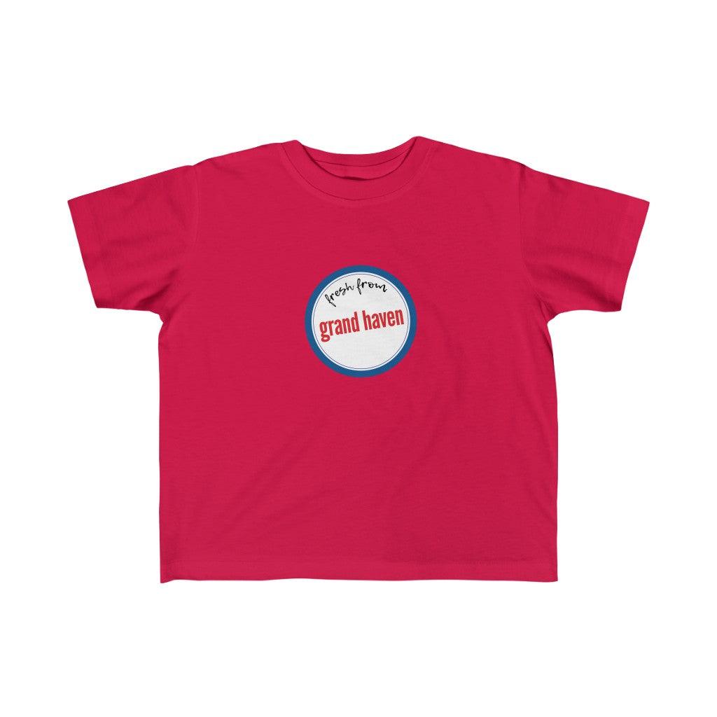 'Fresh From Grand Haven' T-Shirt | Toddler Short Sleeve - Circumspice Michigan