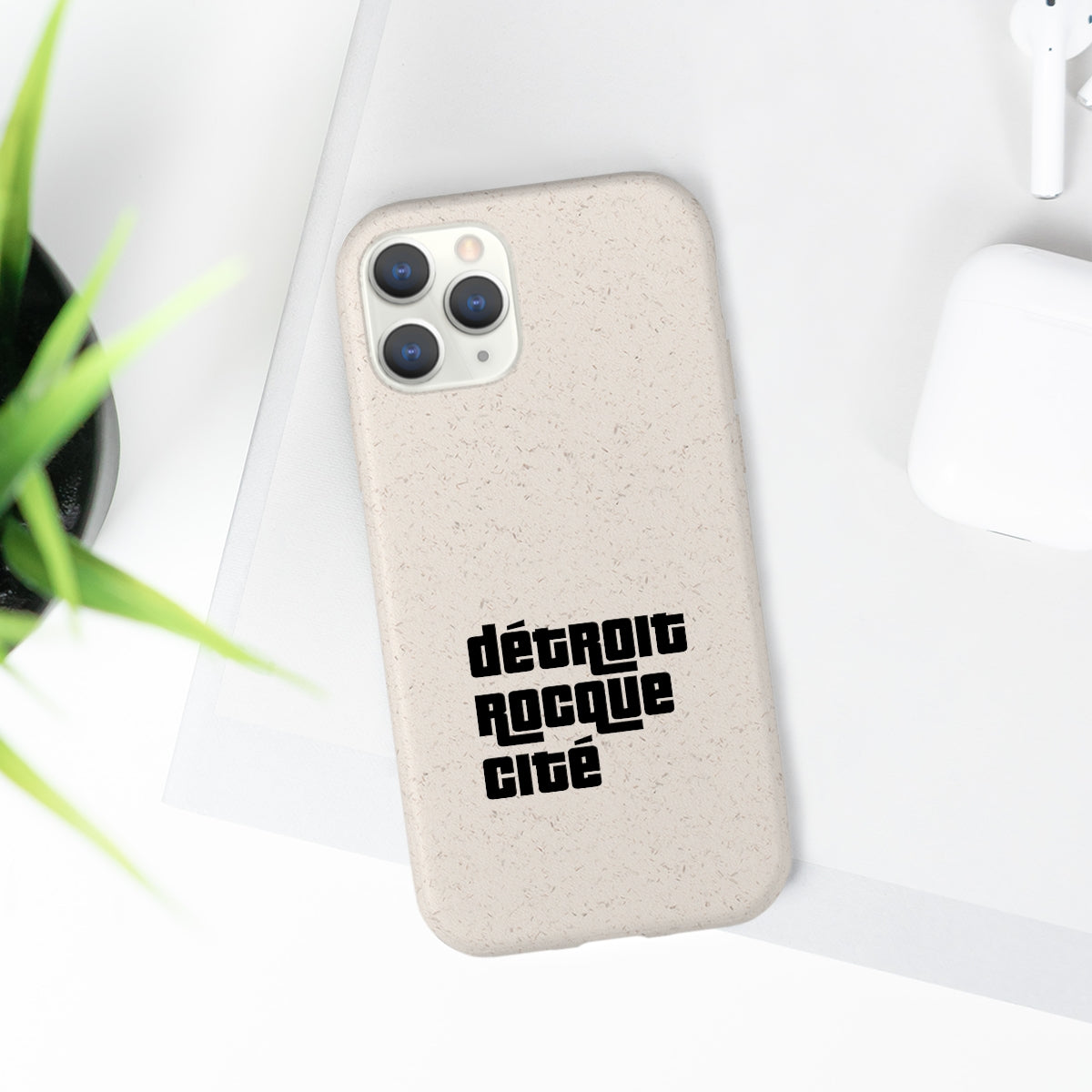 'Détroit Rocque Cité' Phone Cases (1970s Font) | Android & iPhone