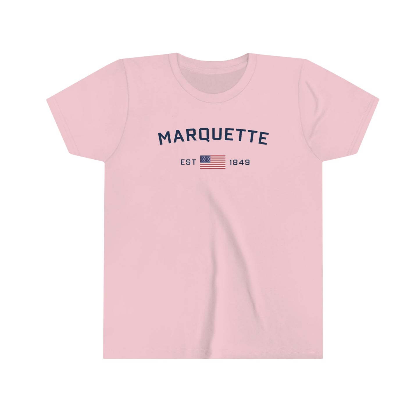 'Marquette EST 1849' T-Shirt | Youth Short Sleeve