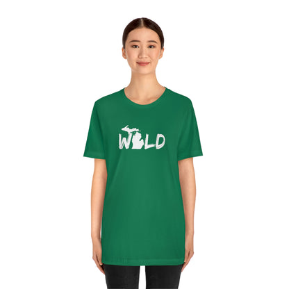 Michigan 'Wild' T-Shirt (Paintbrush Font) | Unisex Standard Fit