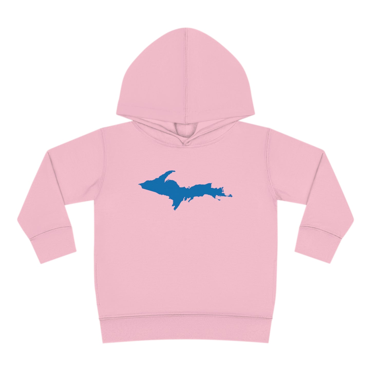 Michigan Upper Peninsula Hoodie (w/ Azure UP Outline) | Unisex Toddler