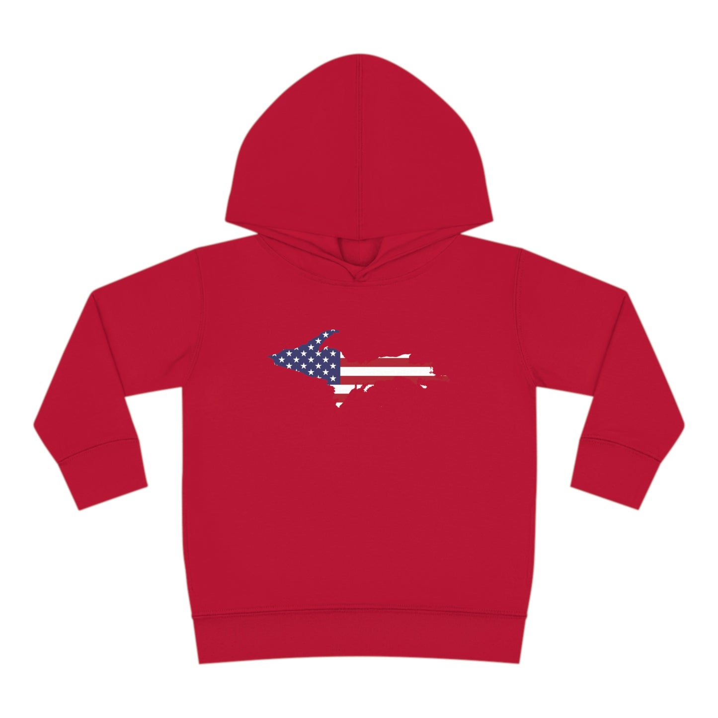 Michigan Upper Peninsula Hoodie (w/ UP USA Flag Outline) | Unisex Toddler