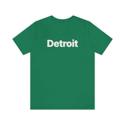 'Detroit' T-Shirt (Small SUV Parody Font) | Unisex Standard Fit