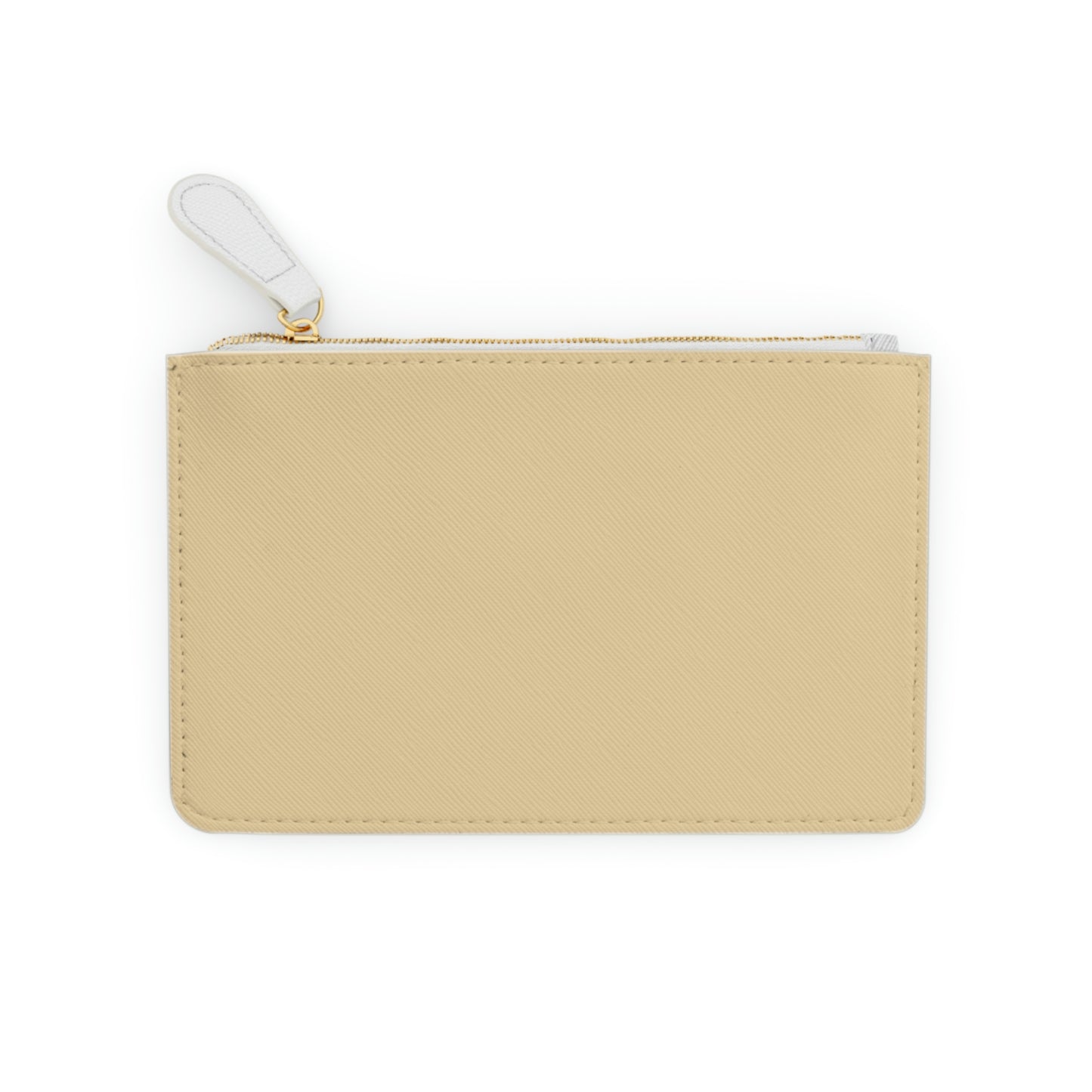 Michigan Upper Peninsula Mini Clutch Bag (Maple Color w/ Navy UP Outline)