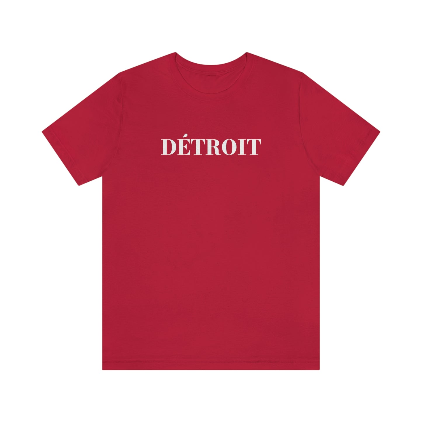 'Détroit' T-Shirt (Didone Font) | Unisex Standard Fit