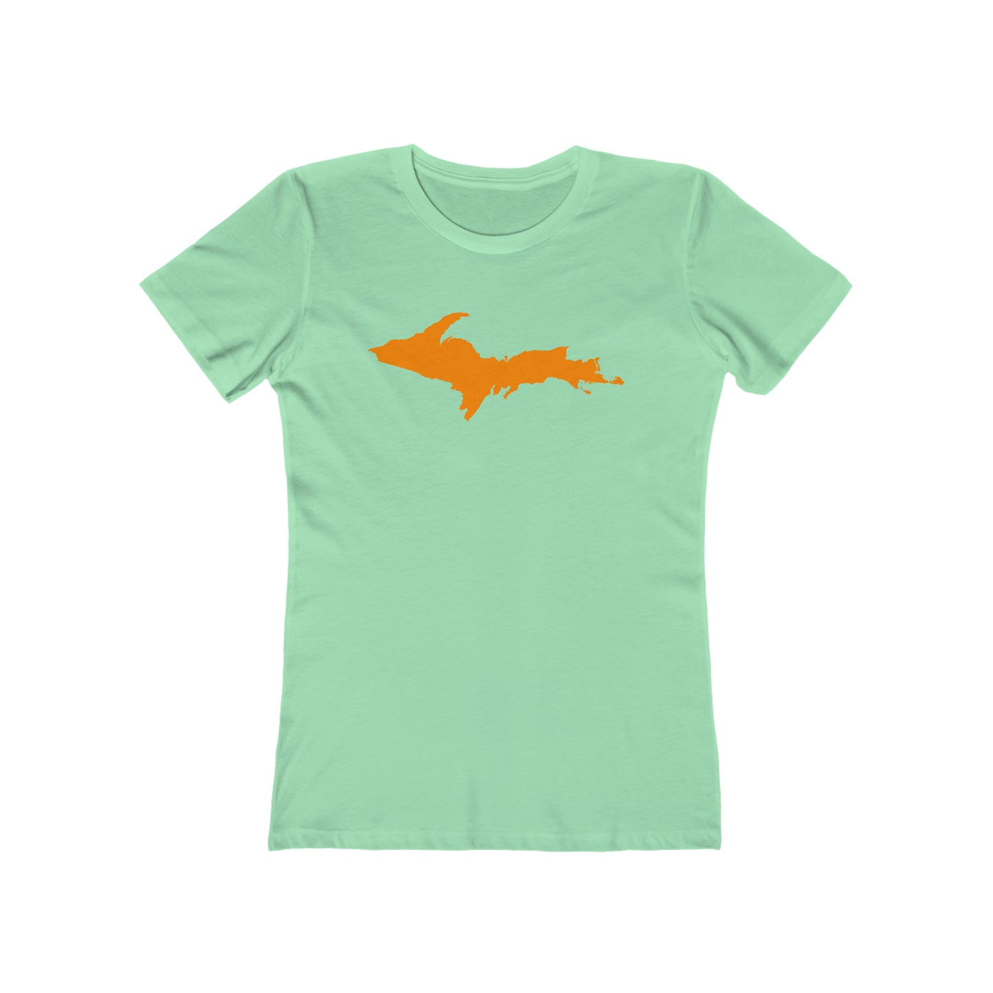 Upper Peninsula T-Shirt (w/ Orange UP Outline) | Women's Boyfriend Cut