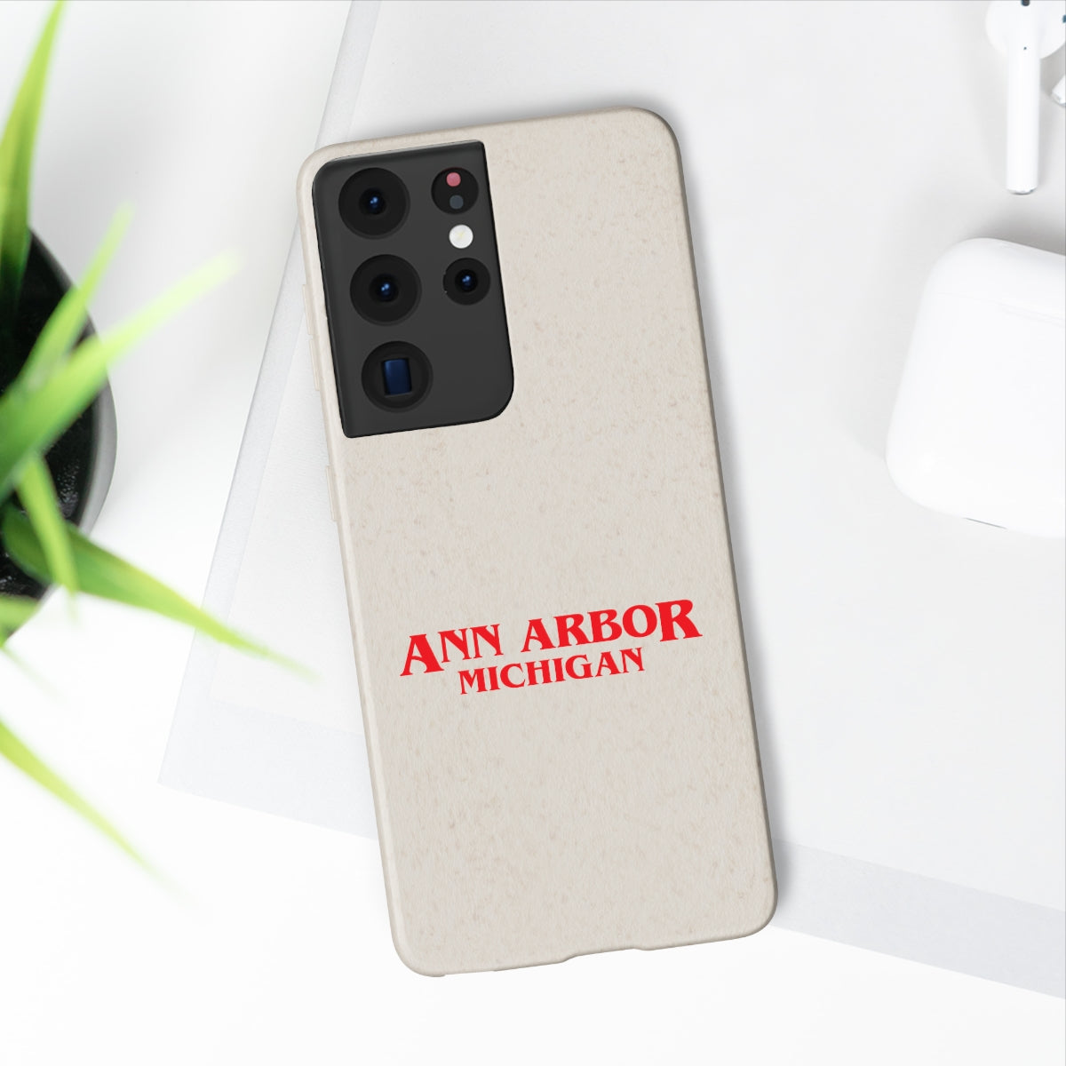 'Ann Arbor Michigan' Phone Cases (1980s Drama Parody) | Android & iPhone