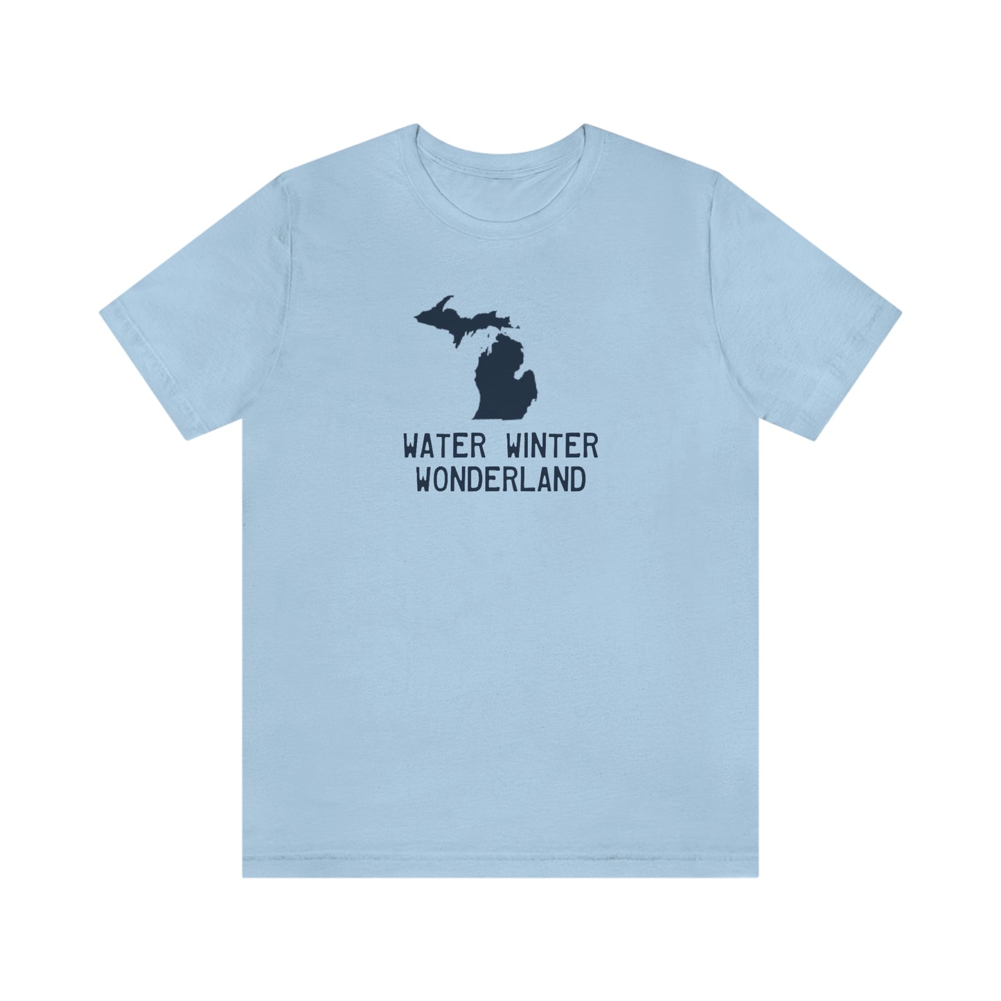 Michigan 'Water Winter Wonderland' T-Shirt | Unisex Standard Fit