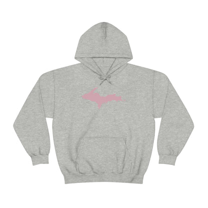 Michigan Upper Peninsula Hoodie (w/ Pink U.P. Outline) | Unisex Standard