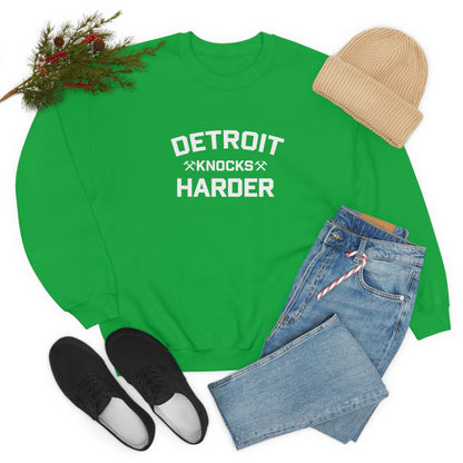 'Detroit Knocks Harder' Sweatshirt | Unisex Standard