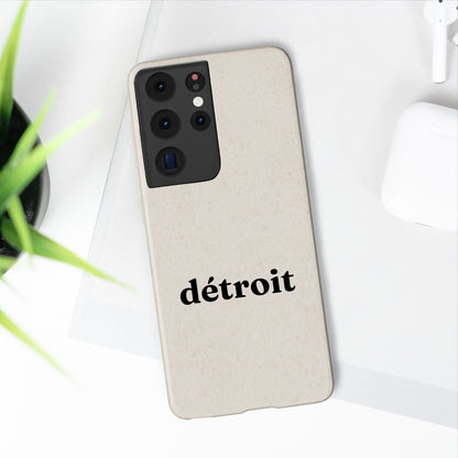 'Détroit' Phone Cases (Old Style Serif Font) | Android & iPhone