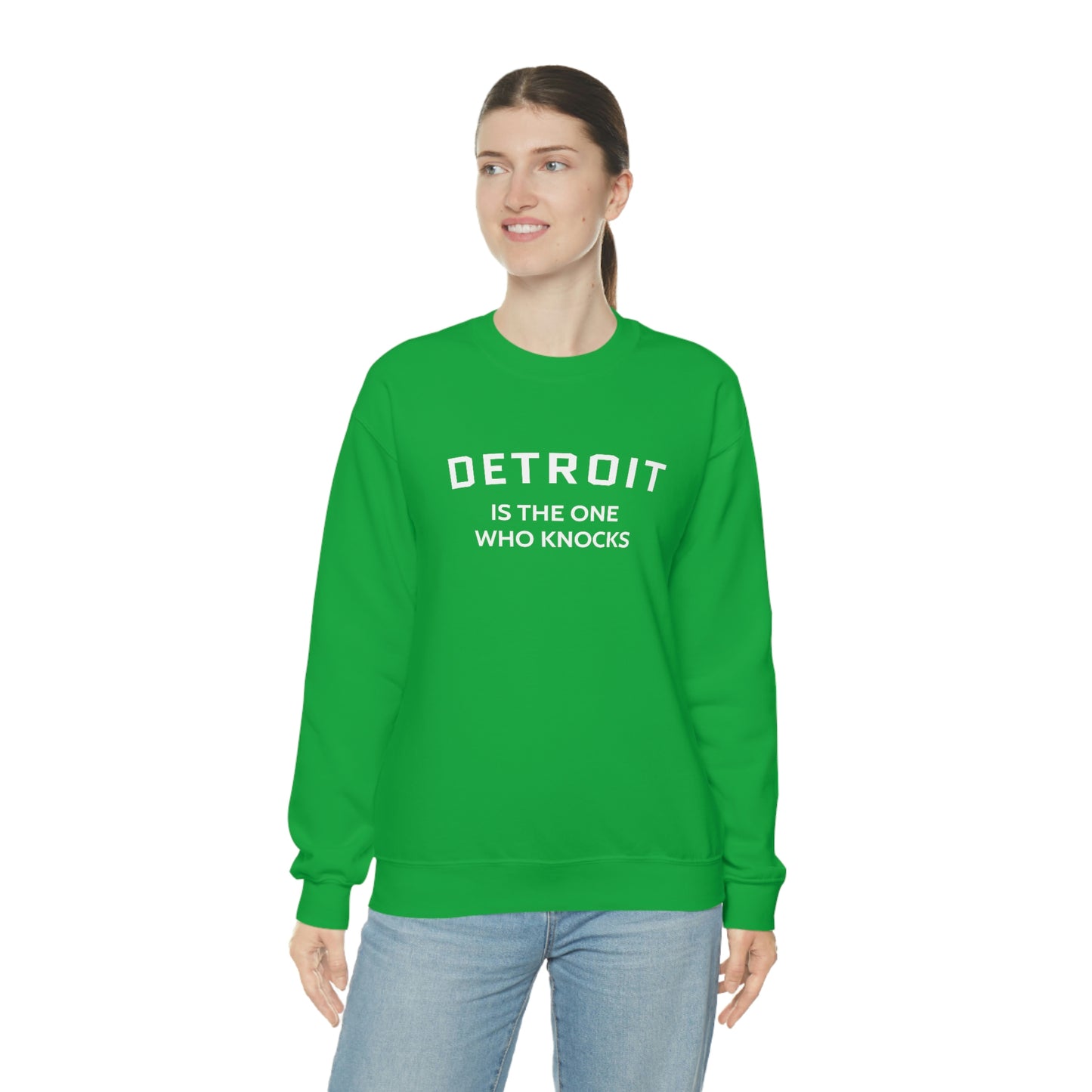 'Detroit is the One Who Knocks' Sweatshirt | Unisex Standard