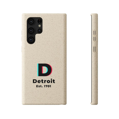 'Detroit Est. 1701' Phone Cases (Social Media Parody) | Android & iPhone - Circumspice Michigan