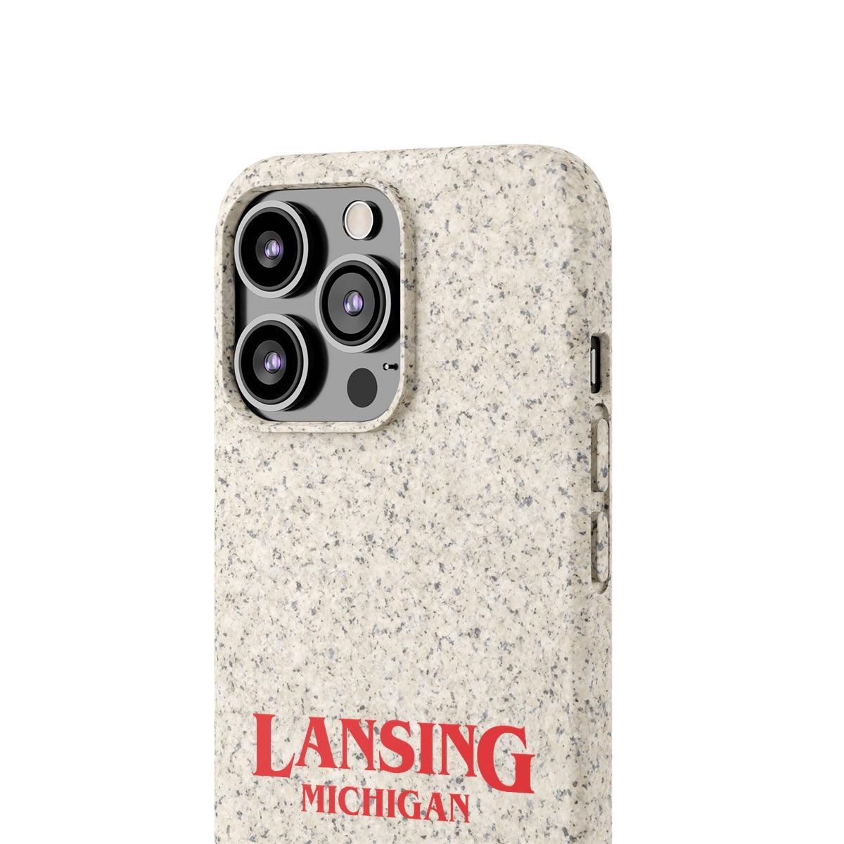 'Lansing Michigan' Phone Cases (1980s Drama Parody) | Android & iPhone - Circumspice Michigan