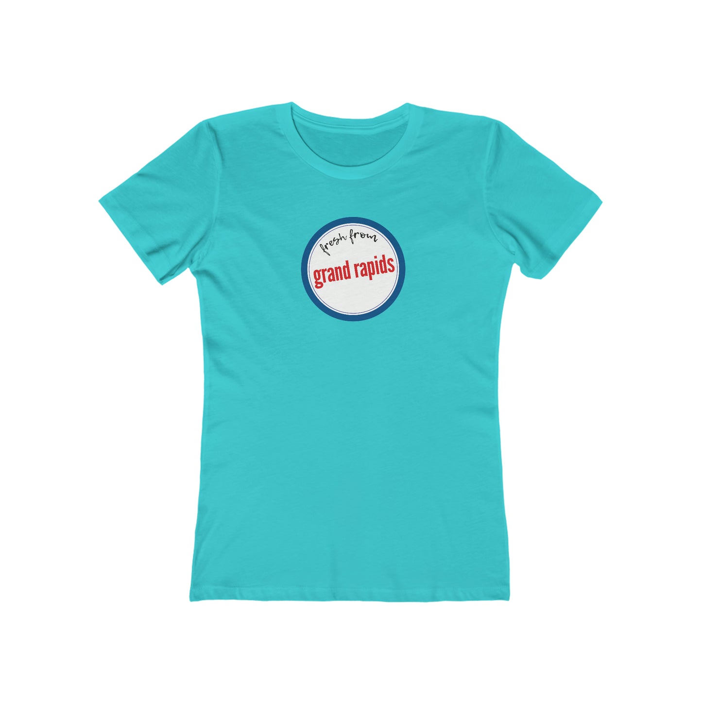 'Fresh From Grand Rapids' T-Shirt | Women's Boyfriend Cut