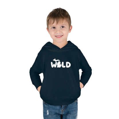 Michigan 'Wild' Hoodie (Rounded Children's Font) | Unisex Toddler