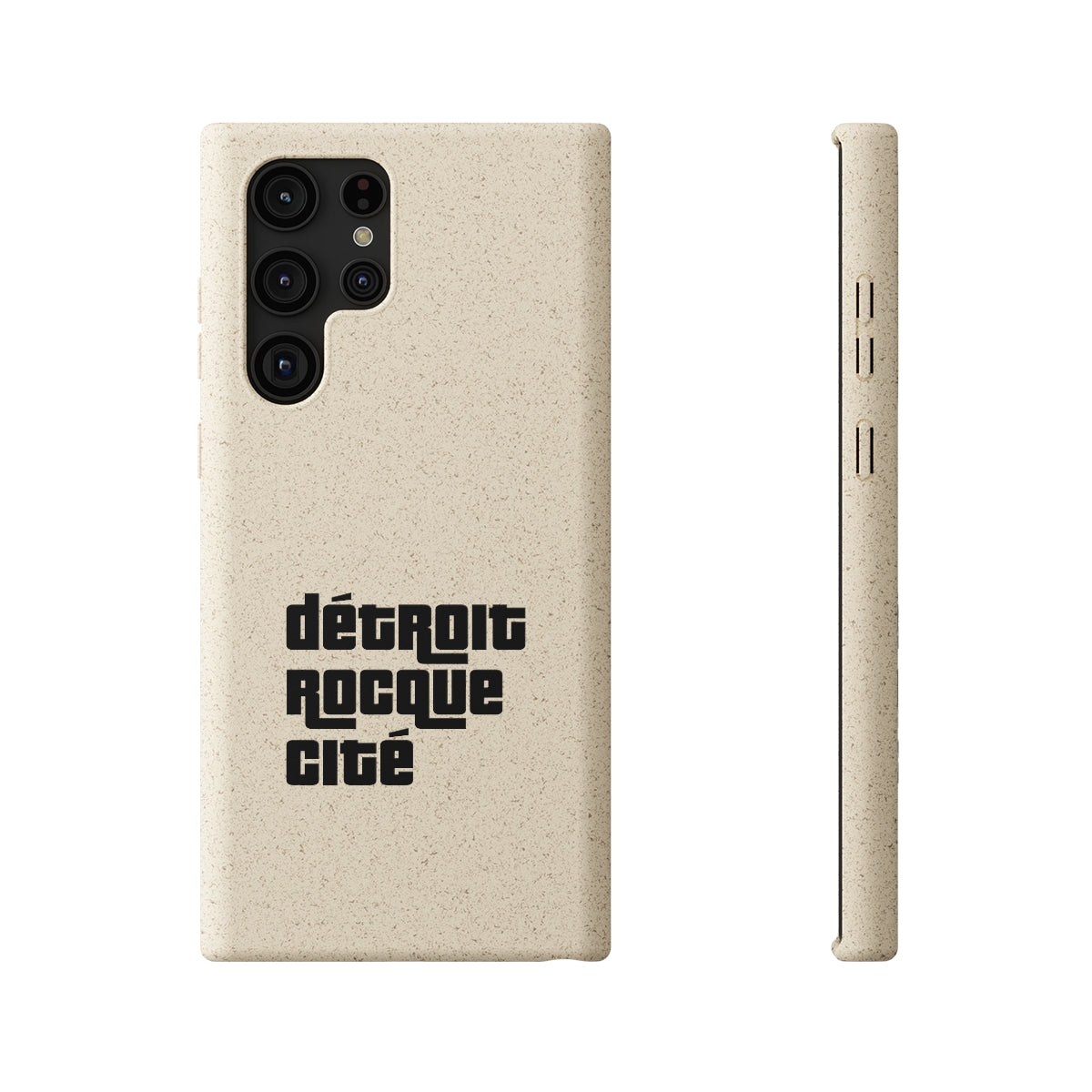 'Détroit Rocque Cité' Phone Cases (1970s Font) | Android & iPhone