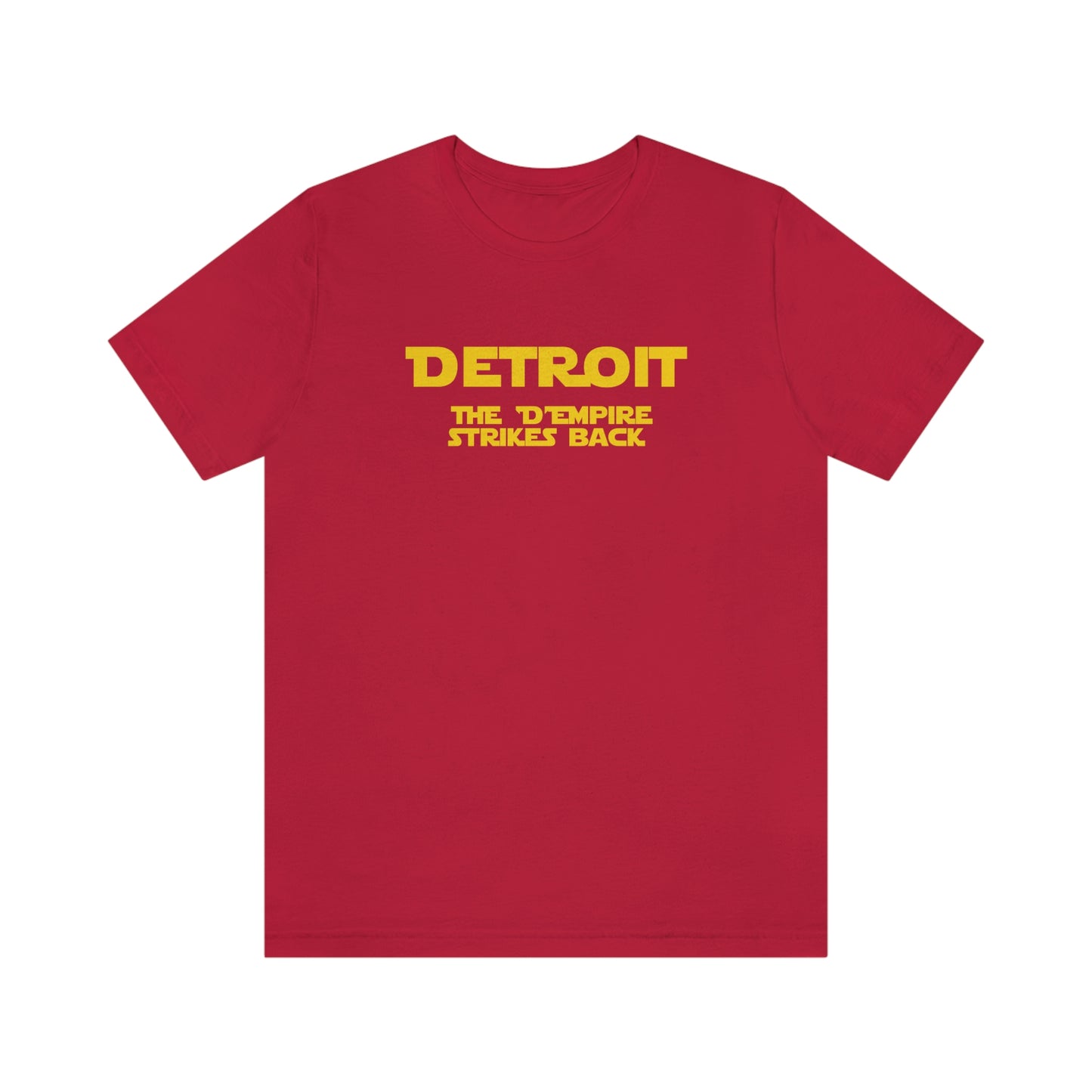 'Detroit the D'Empire Strikes Back' T-Shirt (1970s Sci-Fi Parody) | Unisex Standard Fit