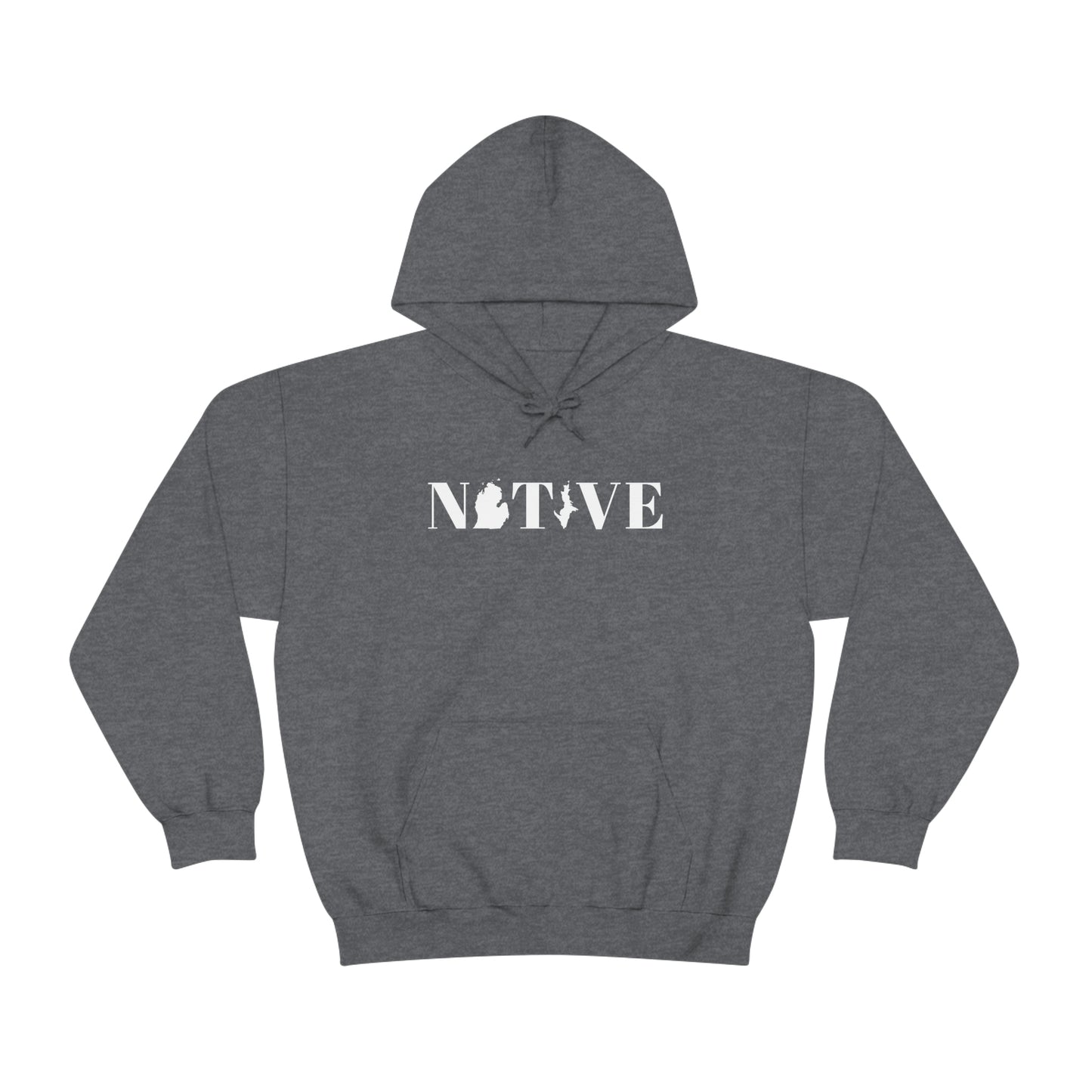 Michigan 'Native' Hoodie (Didone Font) | Unisex Standard