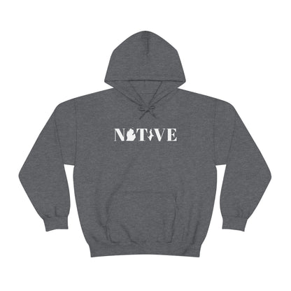 Michigan 'Native' Hoodie (Didone Font) | Unisex Standard