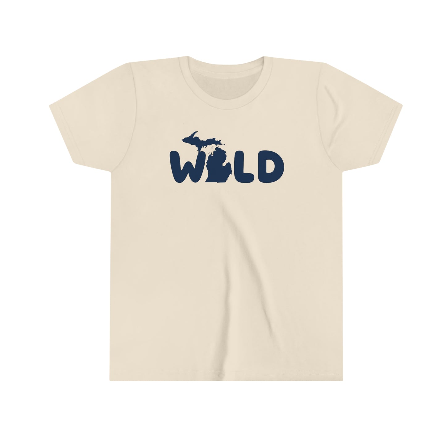 Michigan 'Wild' T-Shirt (Rounded Children's Font) | Youth Short Sleeve