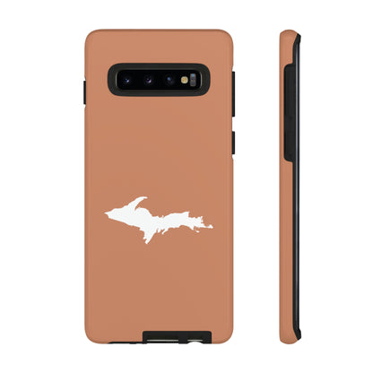 Michigan Upper Peninsula Tough Phone Case (Copper Colored Edition) | Samsung & Pixel Android