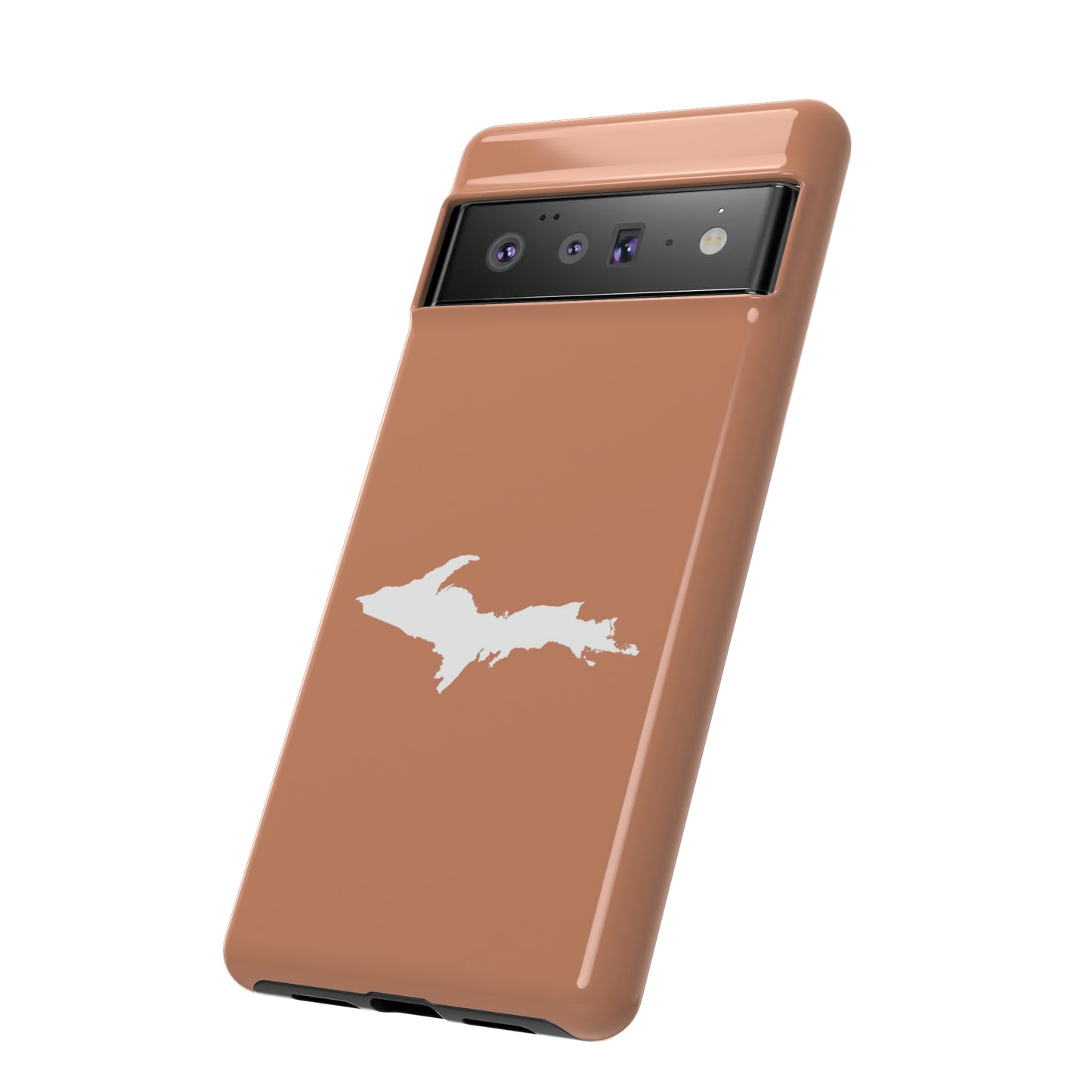 Michigan Upper Peninsula Tough Phone Case (Copper Colored Edition) | Samsung & Pixel Android