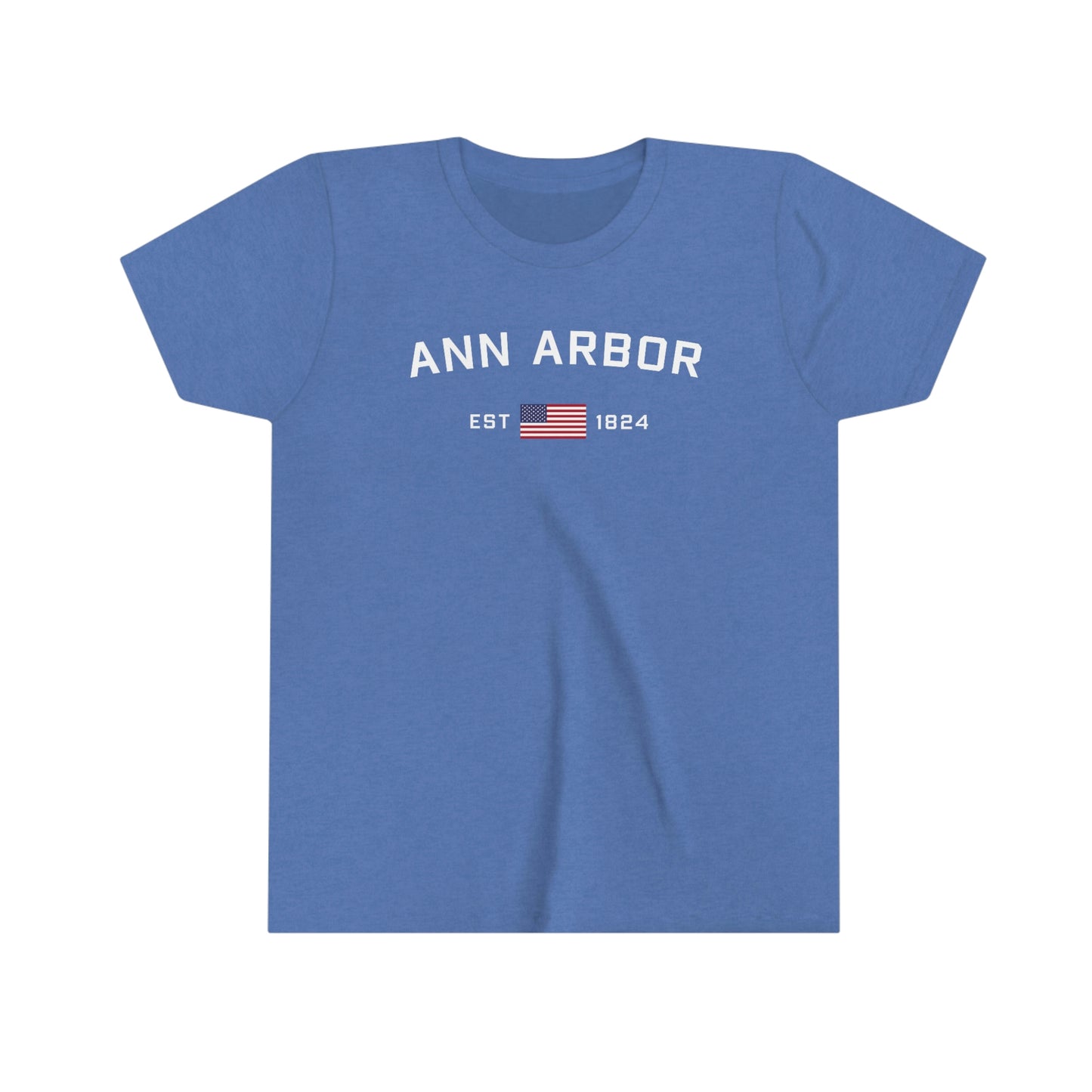 'Ann Arbor EST 1824' T-Shirt | Youth Short Sleeve