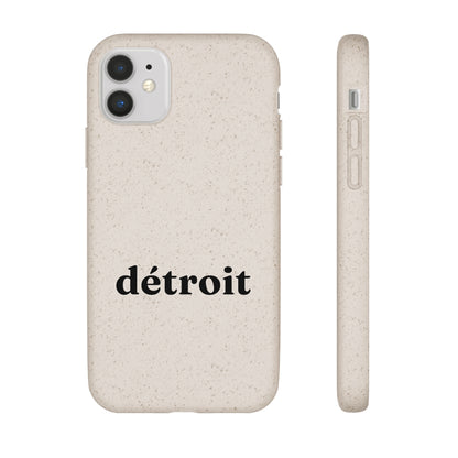 'Détroit' Phone Cases (Old Style Serif Font) | Android & iPhone