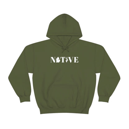 Michigan 'Native' Hoodie (Didone Font) | Unisex Standard