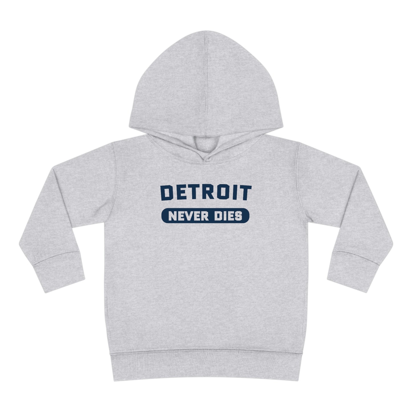 'Detroit Never Dies' Hoodie | Unisex Toddler