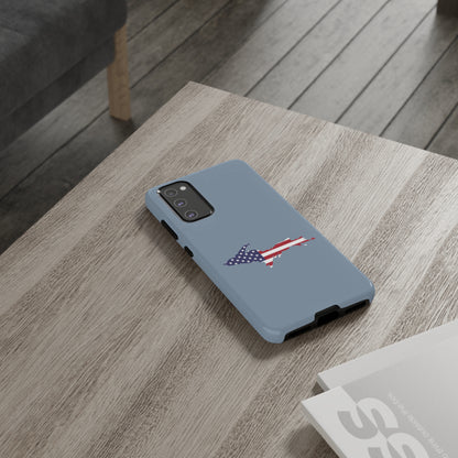 Michigan Upper Peninsula Tough Phone Case (B-24 Liberator w/ UP USA Flag Outline) | Samsung & Pixel Android