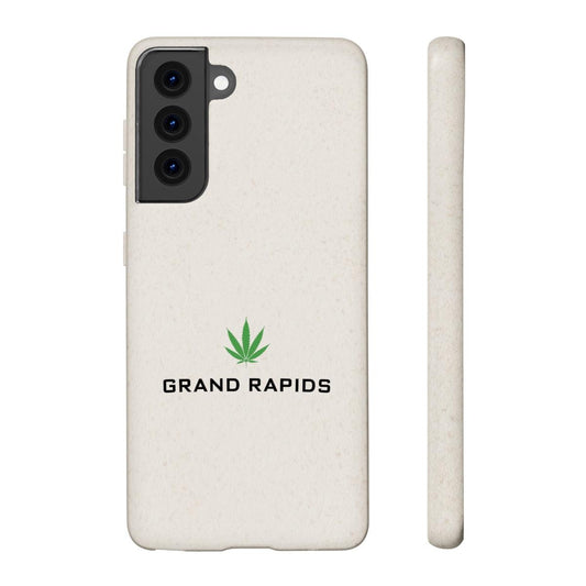 'Grand Rapids' Phone Cases (w/ Cannabis Leaf) | Android & iPhone - Circumspice Michigan