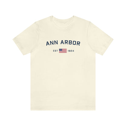 'Ann Arbor EST 1824' T-Shirt | Unisex Standard Fit