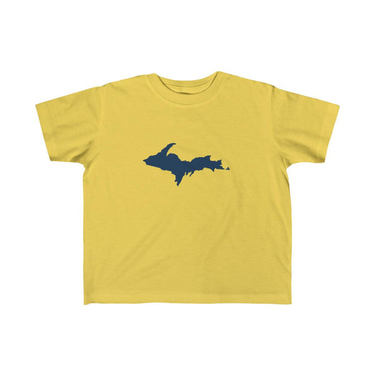 Upper Peninsula T-Shirt (w/ U.P. Outline) | Toddler Short Sleeve - Circumspice Michigan