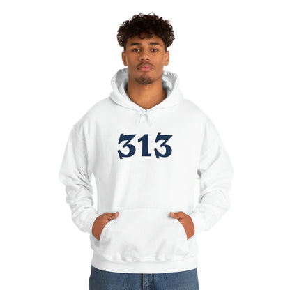 Detroit '313' Hoodie (Angry Serif Font) | Unisex Standard