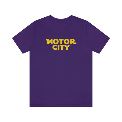 'Motor City' T-Shirt (1970s Epic Sci-Fi Parody) | Unisex Standard Fit