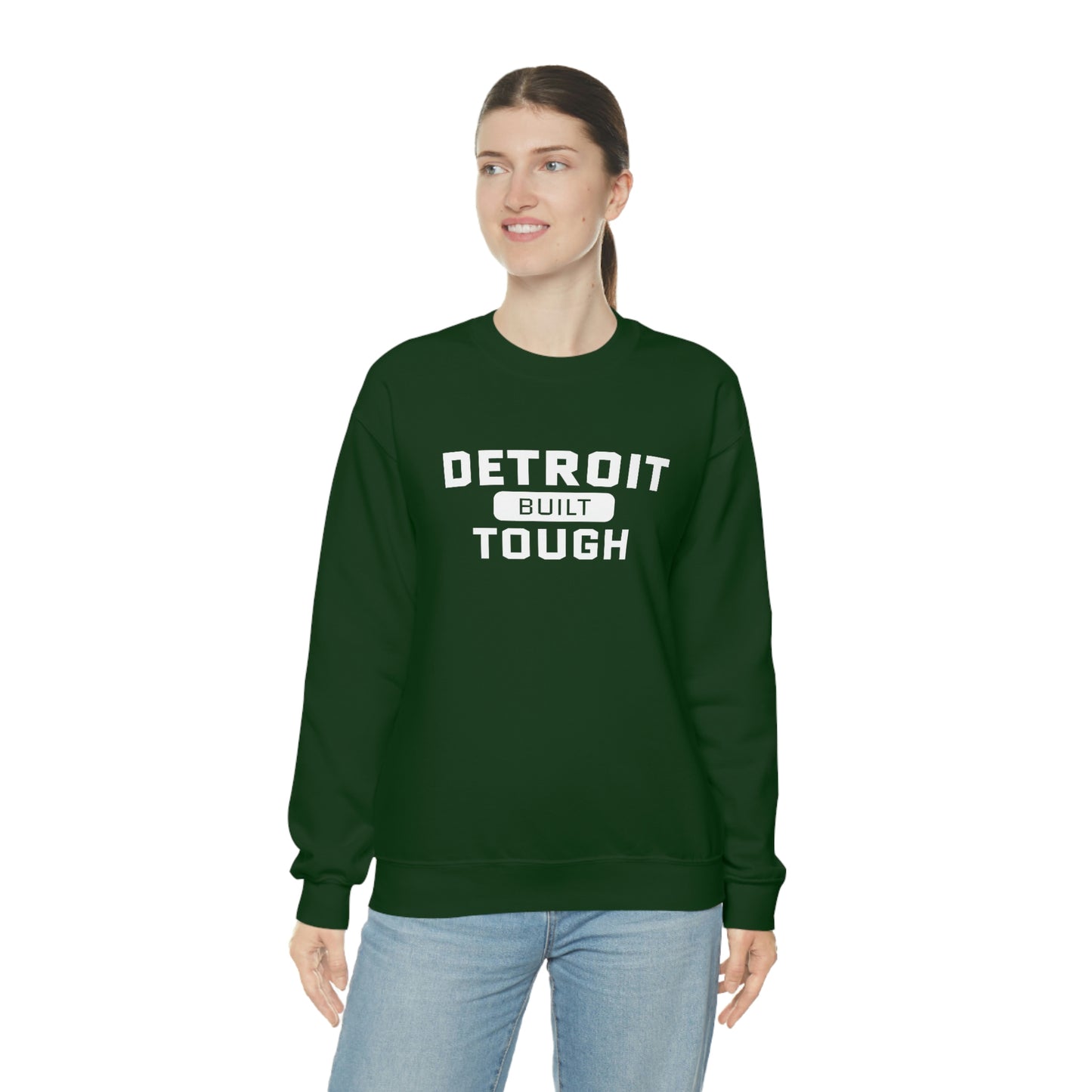 'Built Detroit Tough' Sweatshirt | Unisex Standard