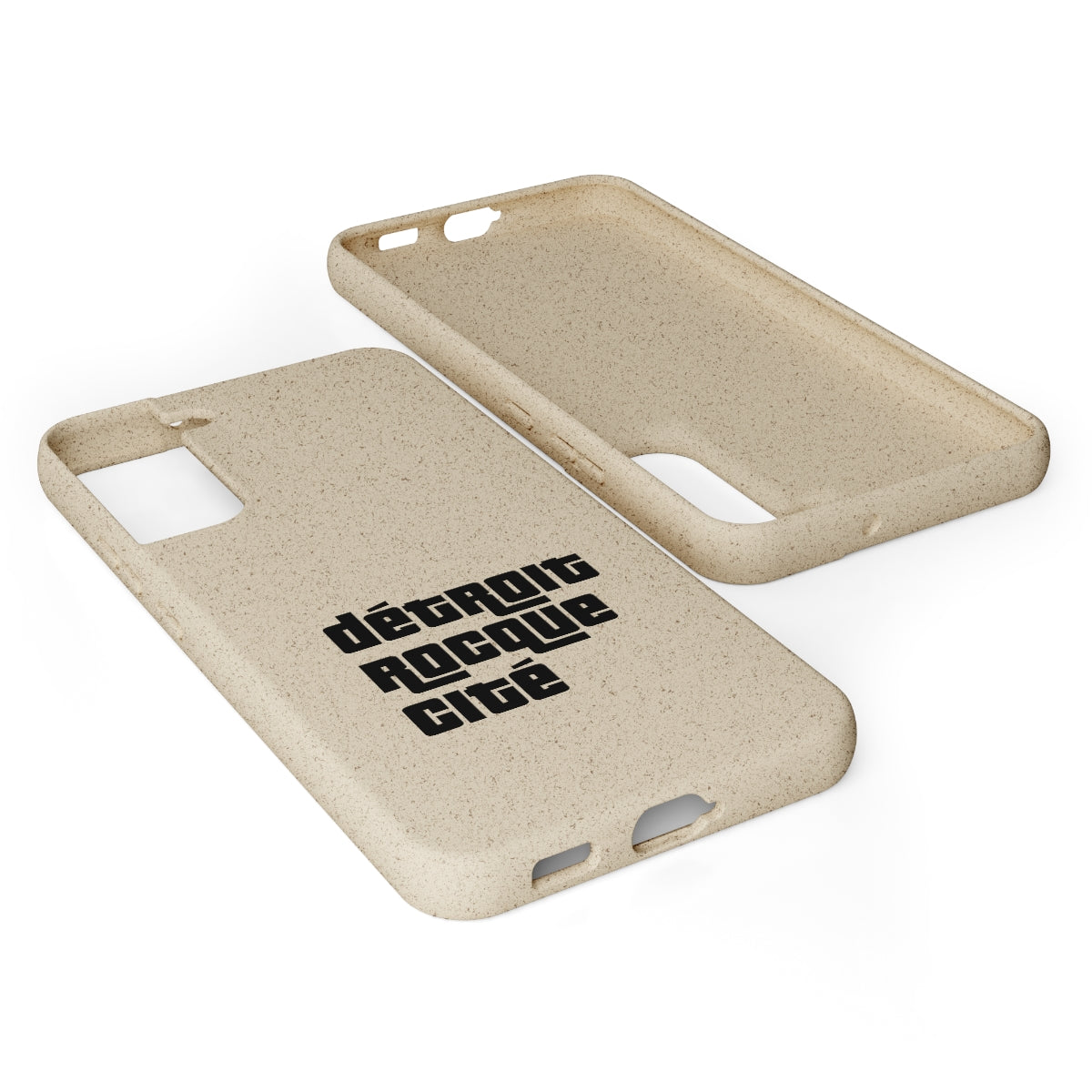 'Détroit Rocque Cité' Phone Cases (1970s Font) | Android & iPhone