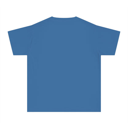 Michigan Upper Peninsula T-Shirt (w/ UP Finland Flag Outline) | Youth Garment-Dyed