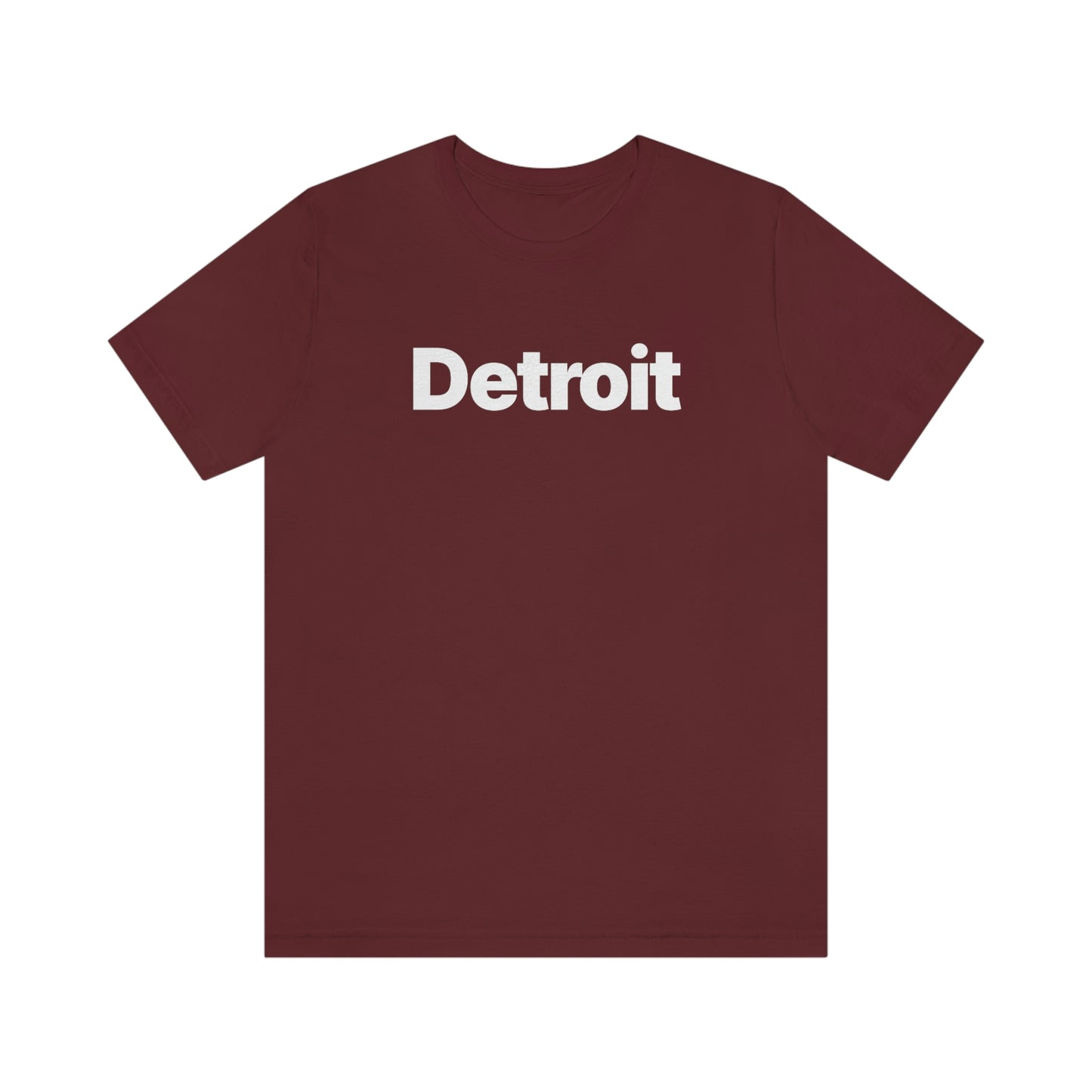 'Detroit' T-Shirt (Small SUV Parody Font) | Unisex Standard Fit