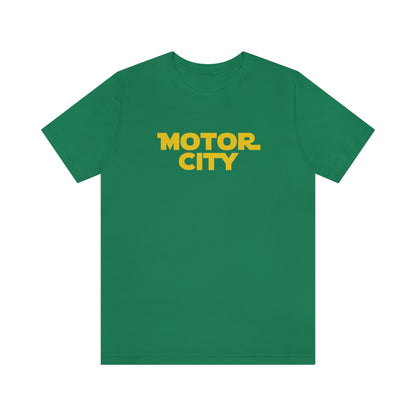 'Motor City' T-Shirt (1970s Epic Sci-Fi Parody) | Unisex Standard Fit