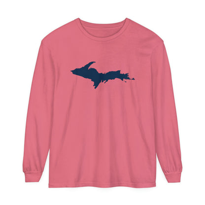 Michigan Upper Peninsula Garment-Dyed T-Shirt | Unisex Long Sleeve