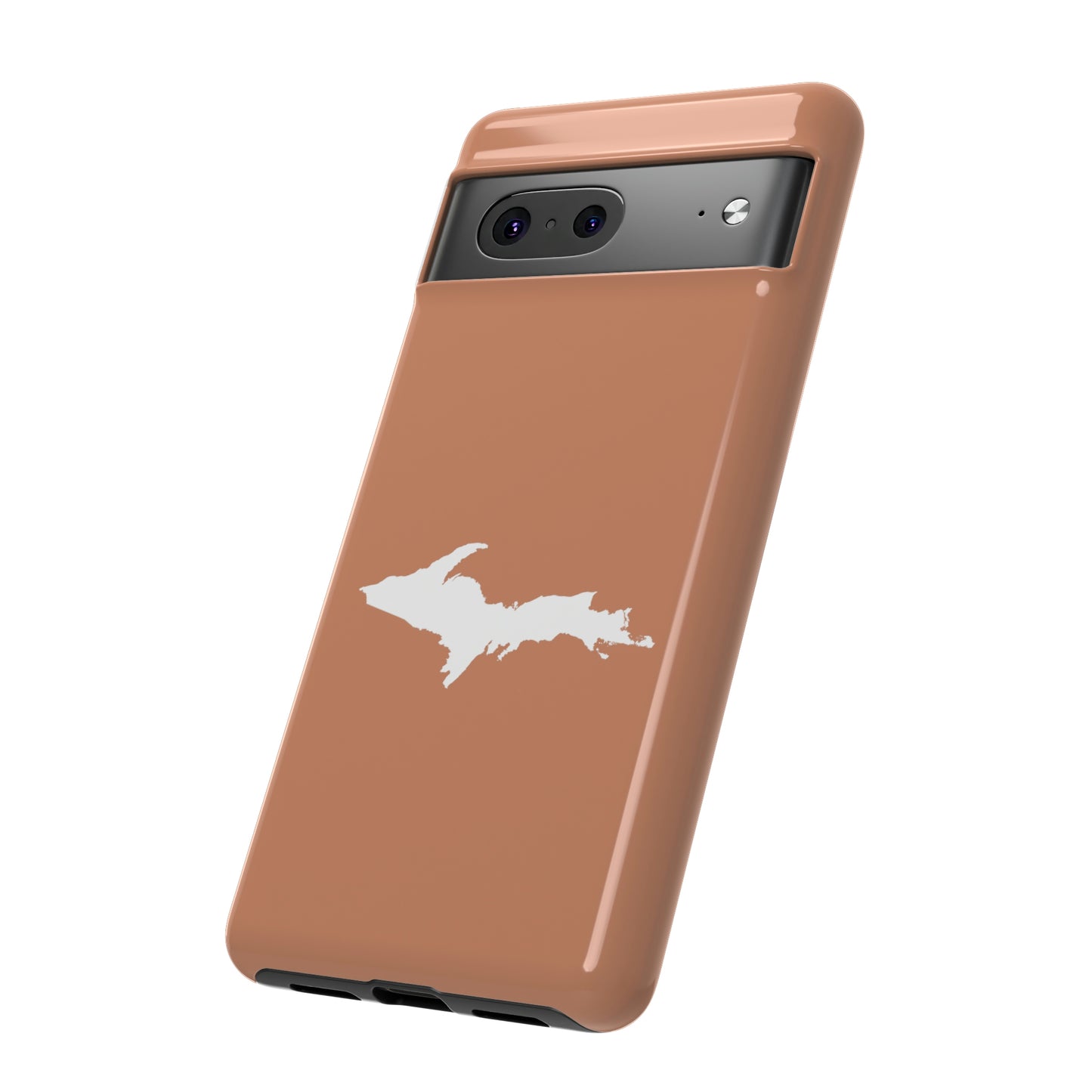 Michigan Upper Peninsula Tough Phone Case (Copper Colored Edition) | Samsung & Pixel Android