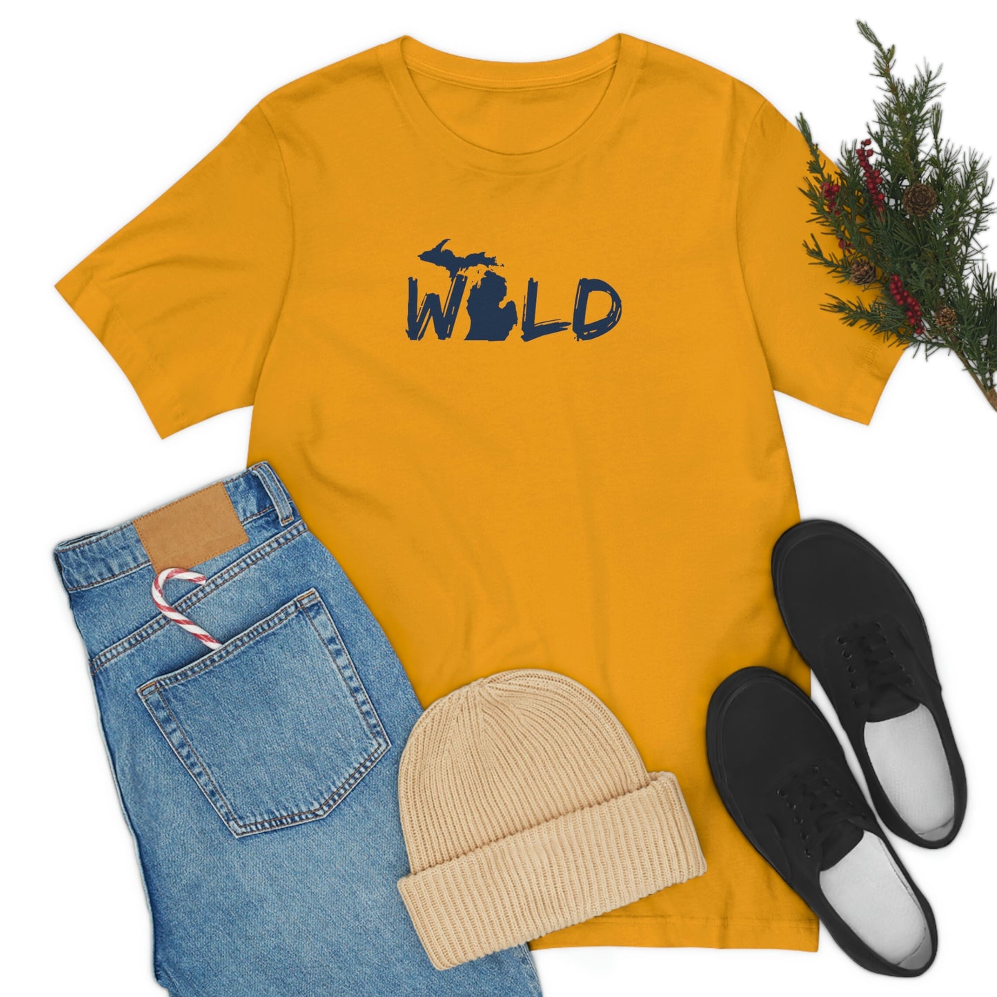 Michigan 'Wild' T-Shirt (Paintbrush Font) | Unisex Standard Fit