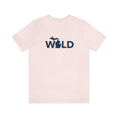 Michigan 'Wild' T-Shirt (Geometric Sans Font) | Unisex Standard Fit