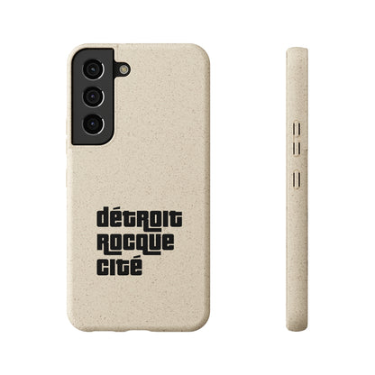 'Détroit Rocque Cité' Phone Cases (1970s Font) | Android & iPhone