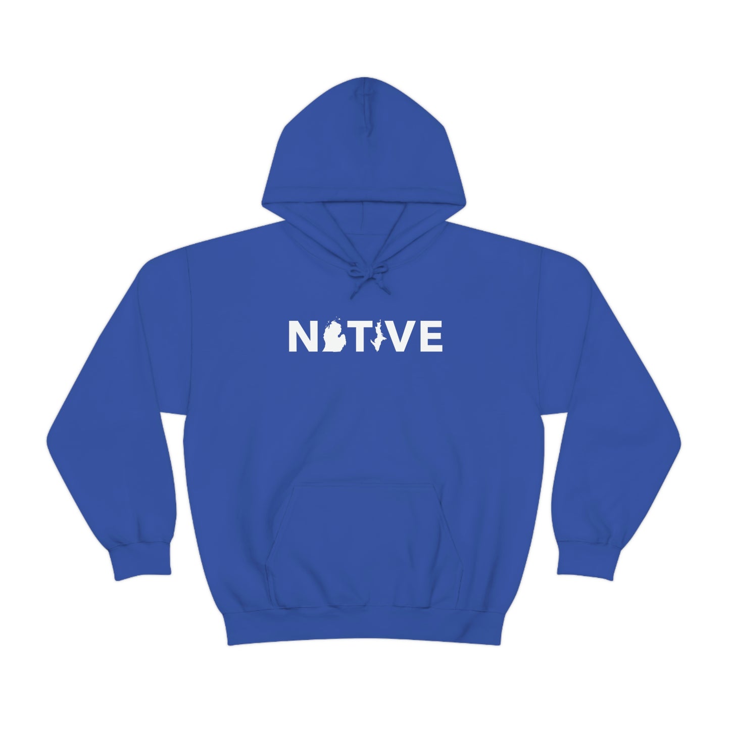 Michigan 'Native' Hoodie (Geometric Sans Font) | Unisex Standard