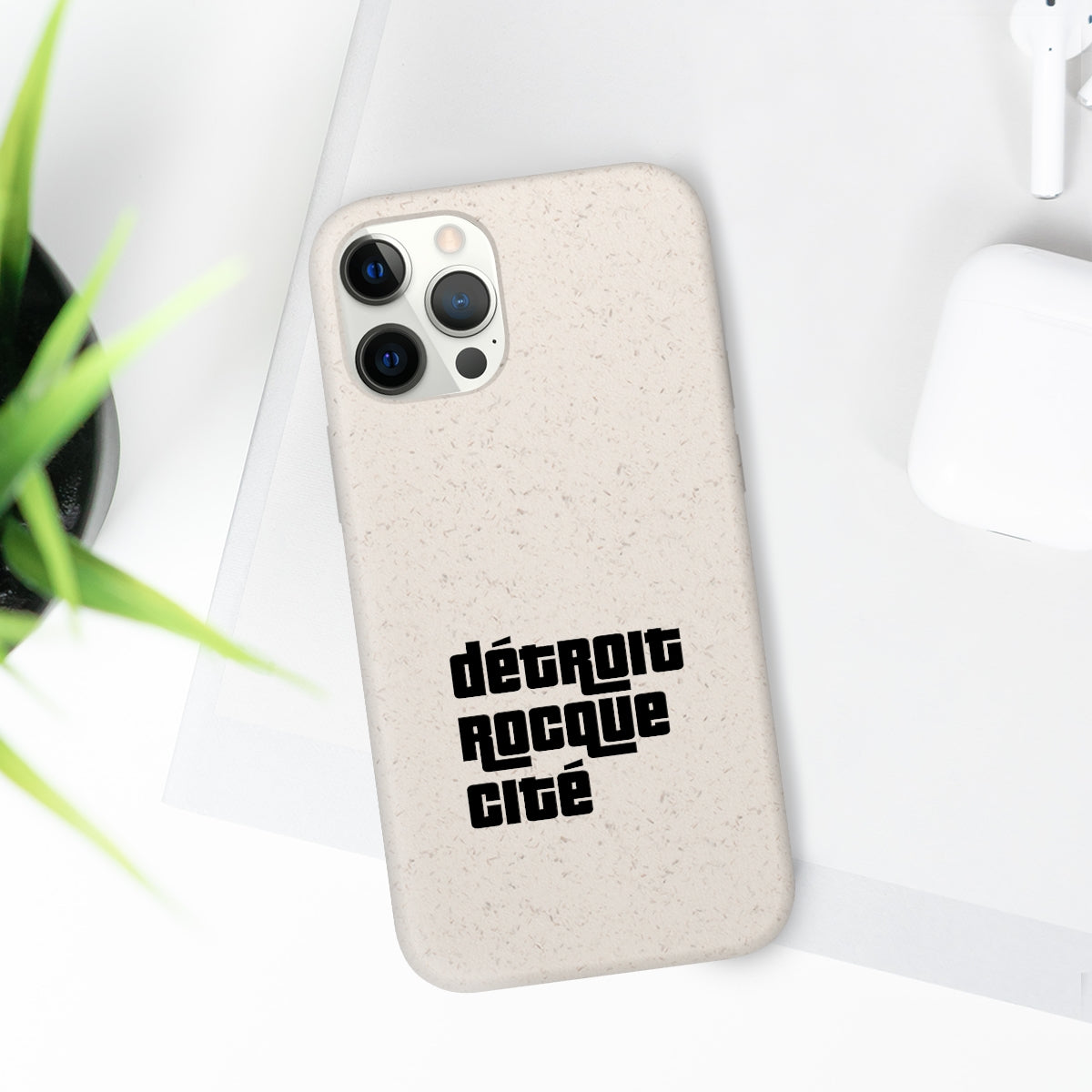 'Détroit Rocque Cité' Phone Cases (1970s Font) | Android & iPhone